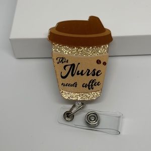 Cute nurse reel badges